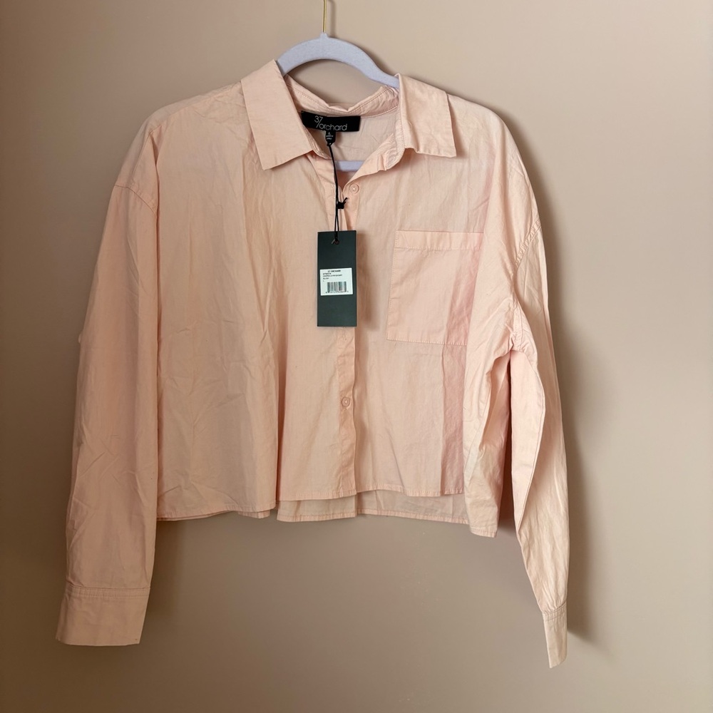 37 Orchard NWT Pink Button-Up Shirt